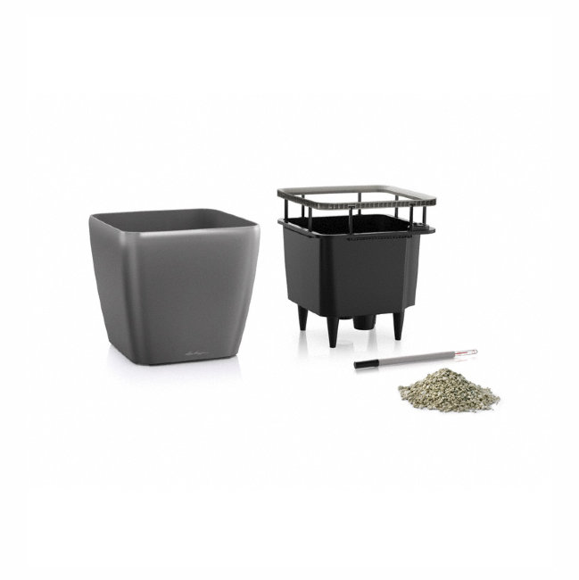 Кашпо Lechuza Quadro LS 43 красный Кашпо Lechuza Quadro LS 43 красный