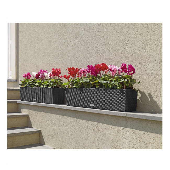 Кашпо Lechuza Balconera Cottage 80 белый
