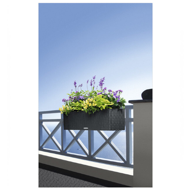 Кашпо Lechuza Balconera Cottage 80 белый